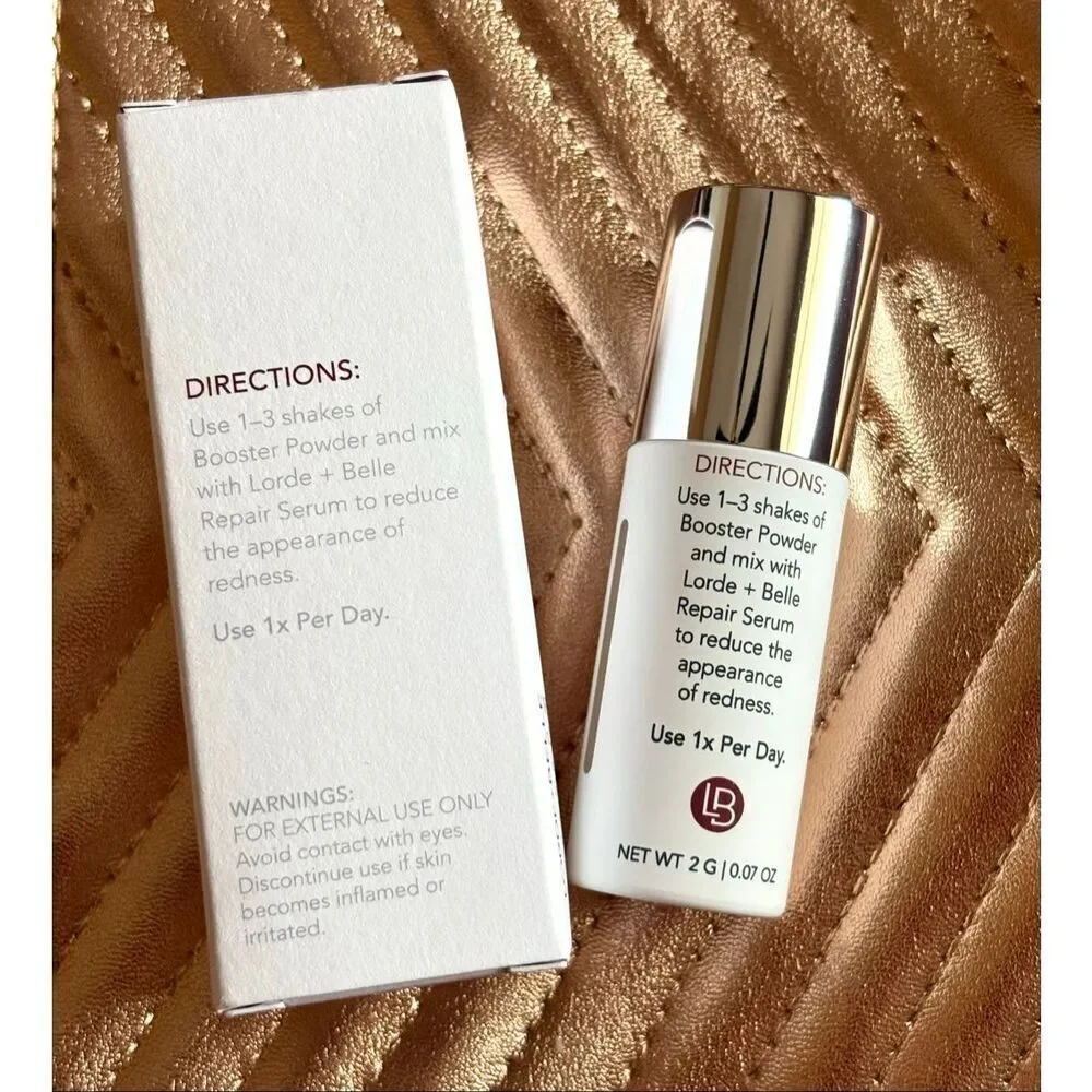 LORDE + BELLE - NWTIB Set of 2 Serum Boosters: Redness Relief AND Hydra Max